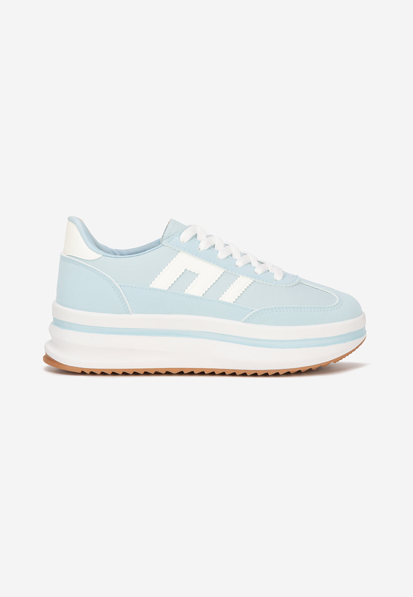 Sneakers con plateau Jesie blu