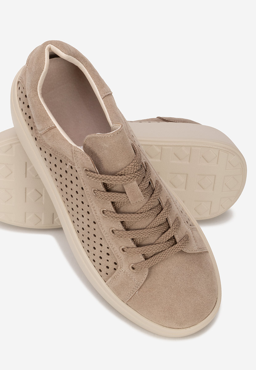 Sneakers con plateau Siminia cachi