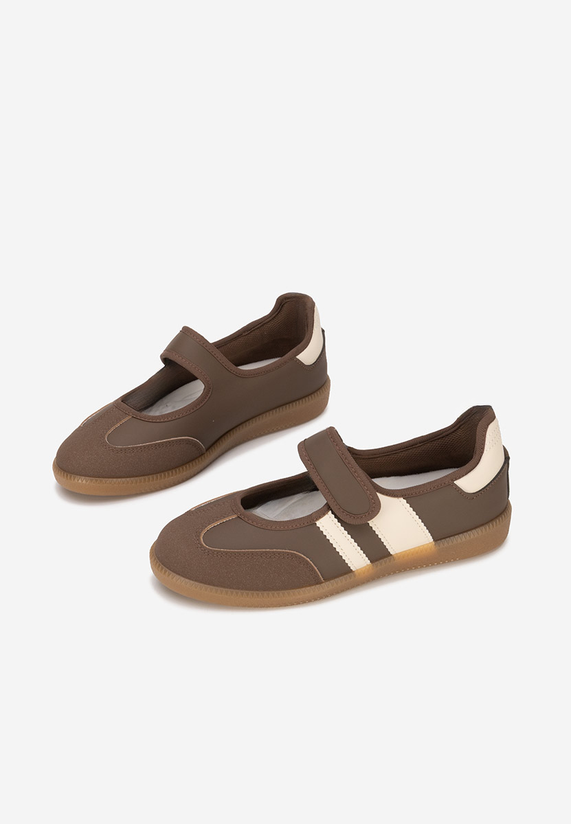 Ballerine sportive Elisio marrone