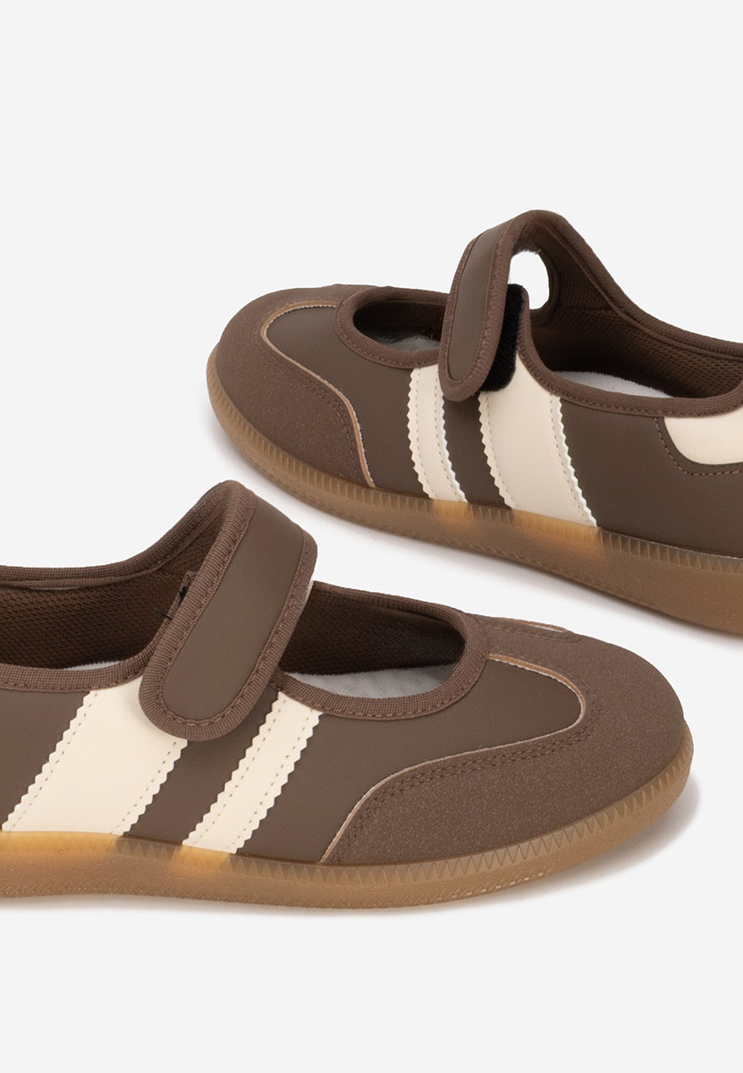 Ballerine sportive Elisio marrone