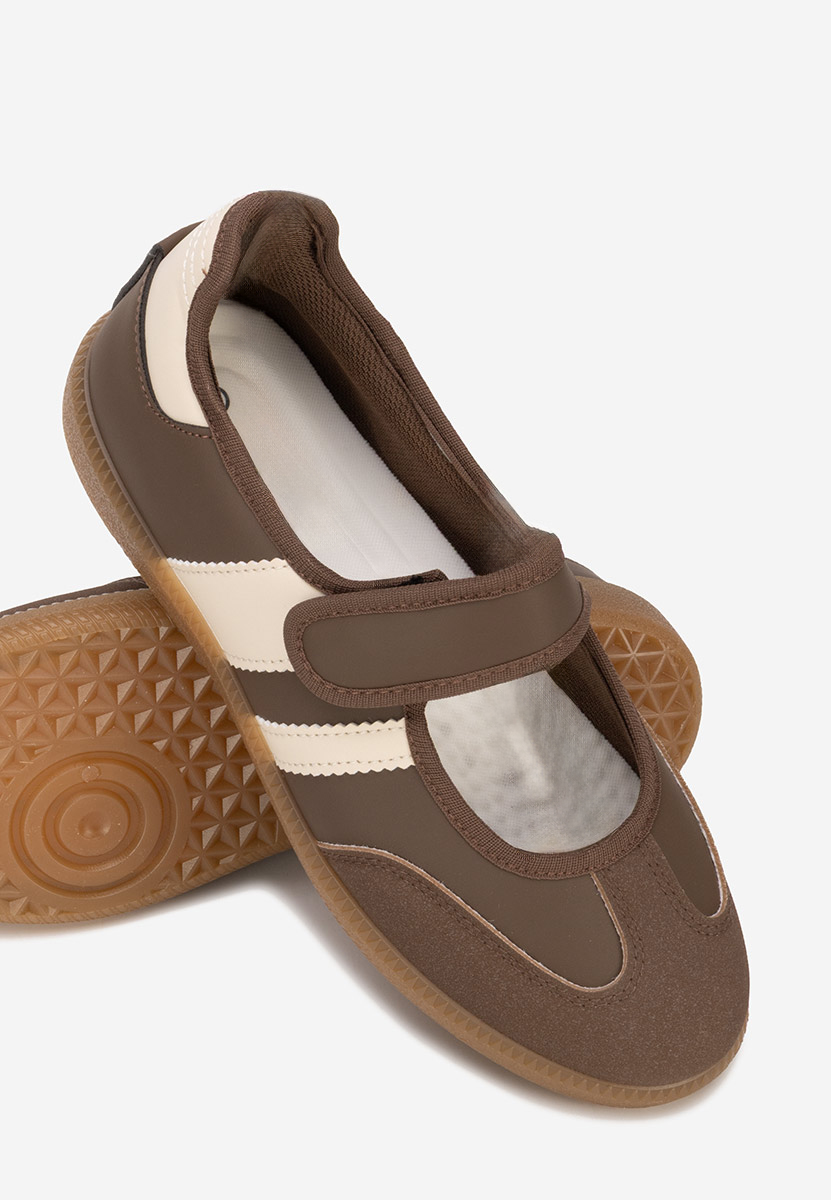 Ballerine sportive Elisio marrone