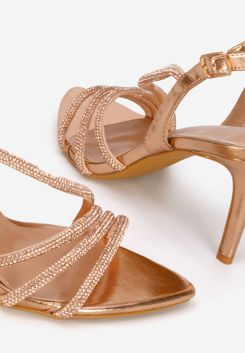 Sandali eleganti Sorinia champagne