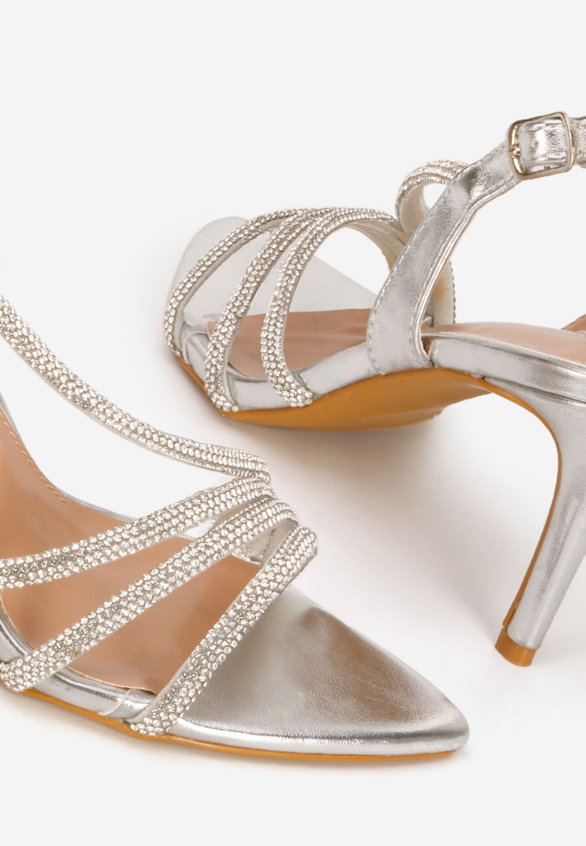 Sandali eleganti Sorinia argento