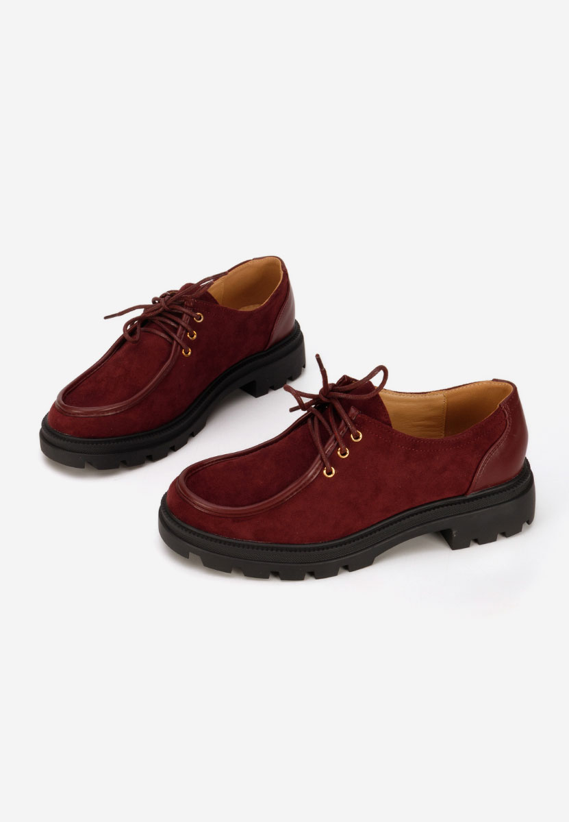 Scarpe basse donna Seliora granata