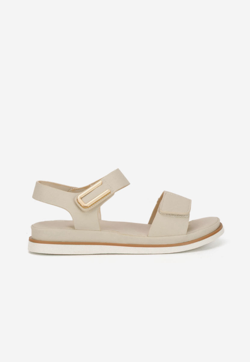 Sandali con plateau Semena beige