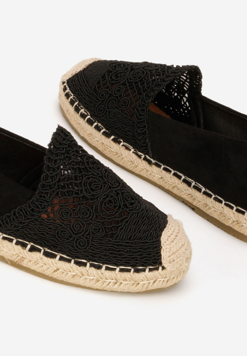 Espadrillas donna Thaisa nero