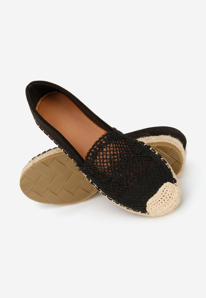 Espadrillas donna Thaisa nero