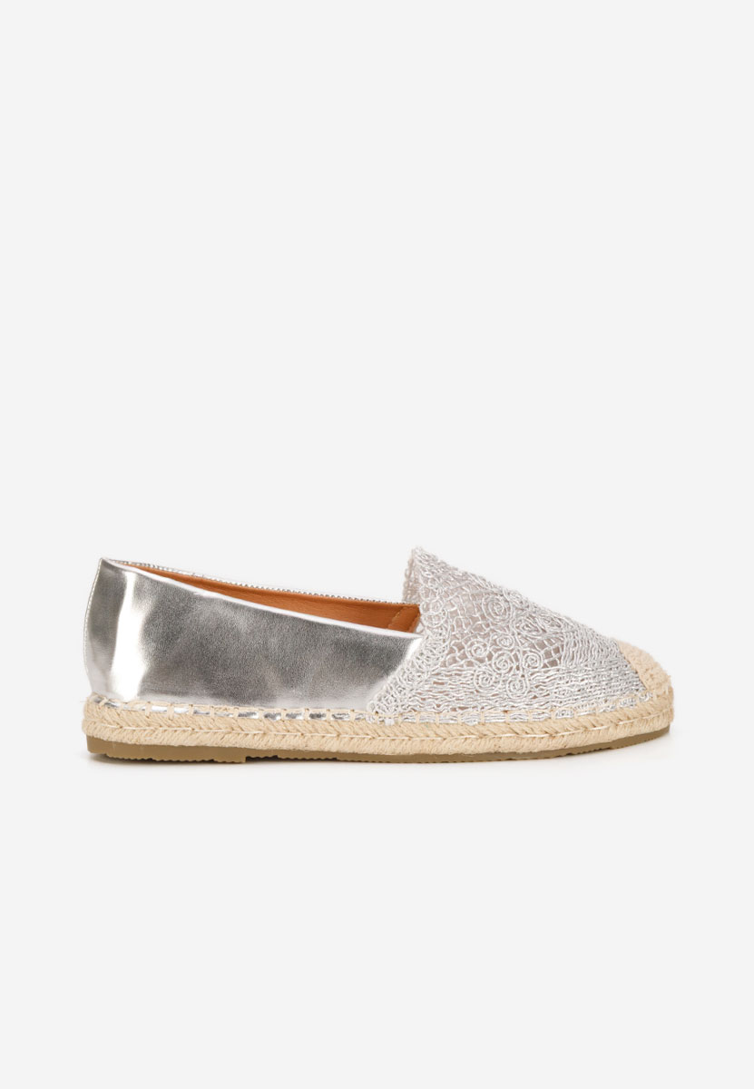 Espadrillas donna Thaisa argento
