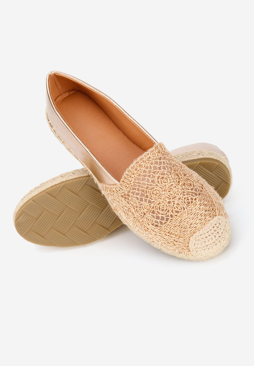 Espadrillas donna Thaisa champagne