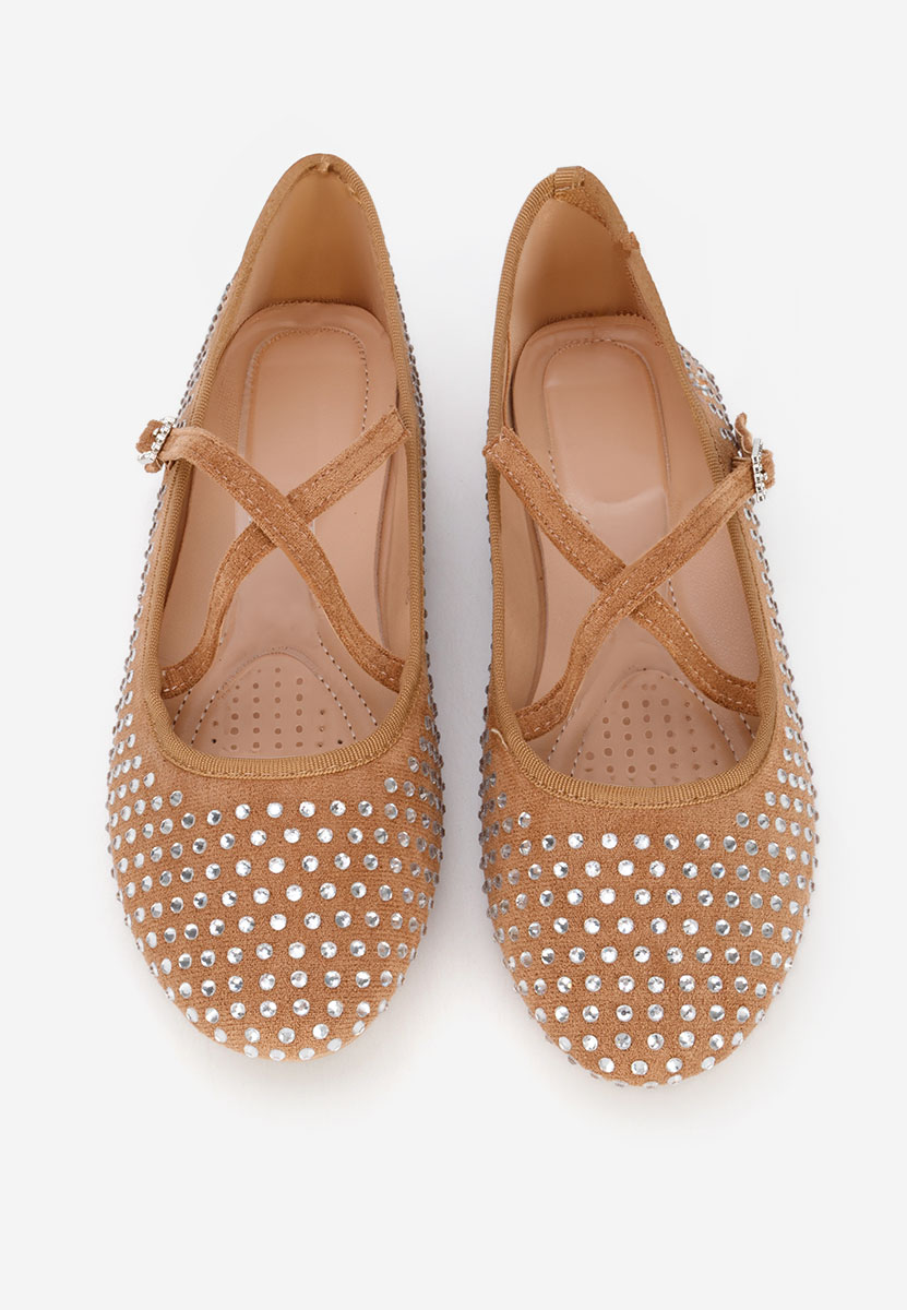 Ballerine con cinturino Karemy cachi