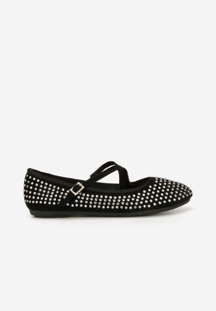 Ballerine con cinturino Karemy nero