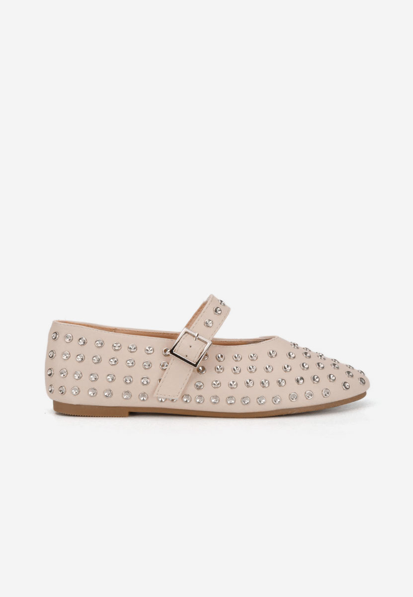 Ballerine con cinturino Karem beige