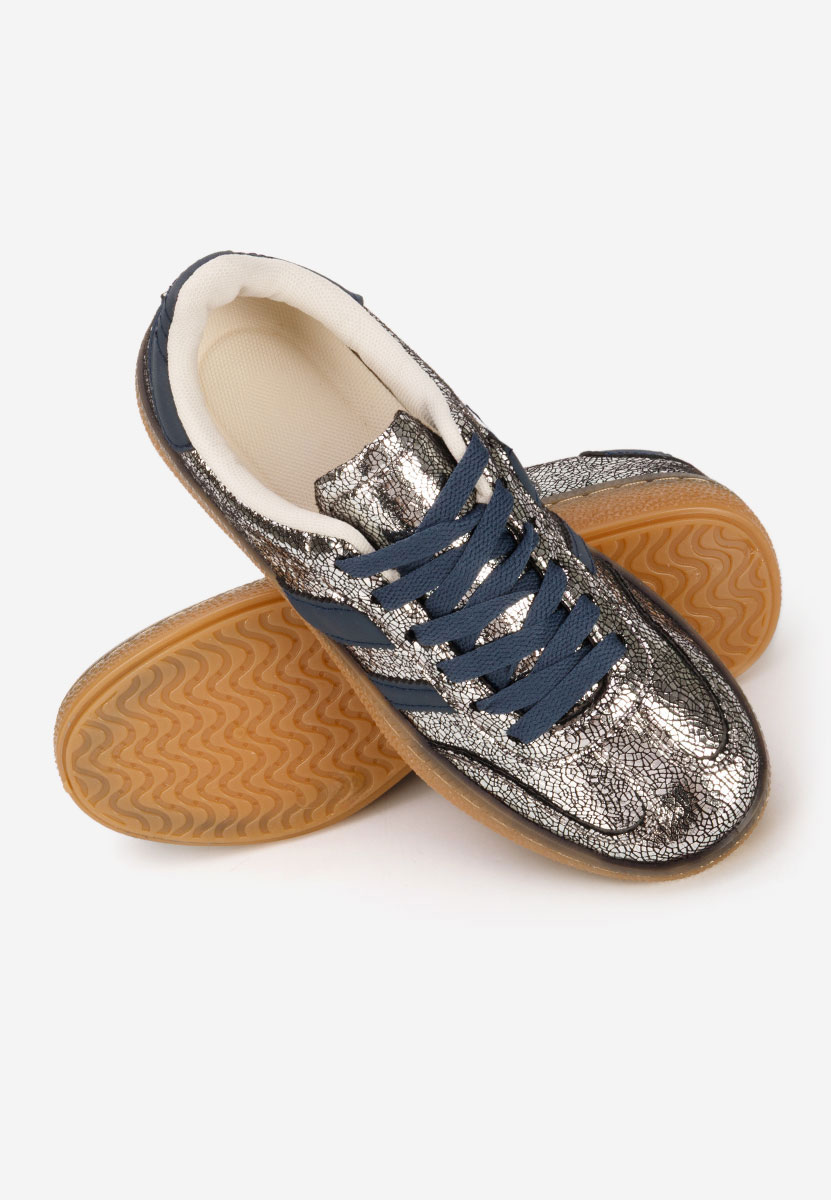 Sneakers donna Azurea argento