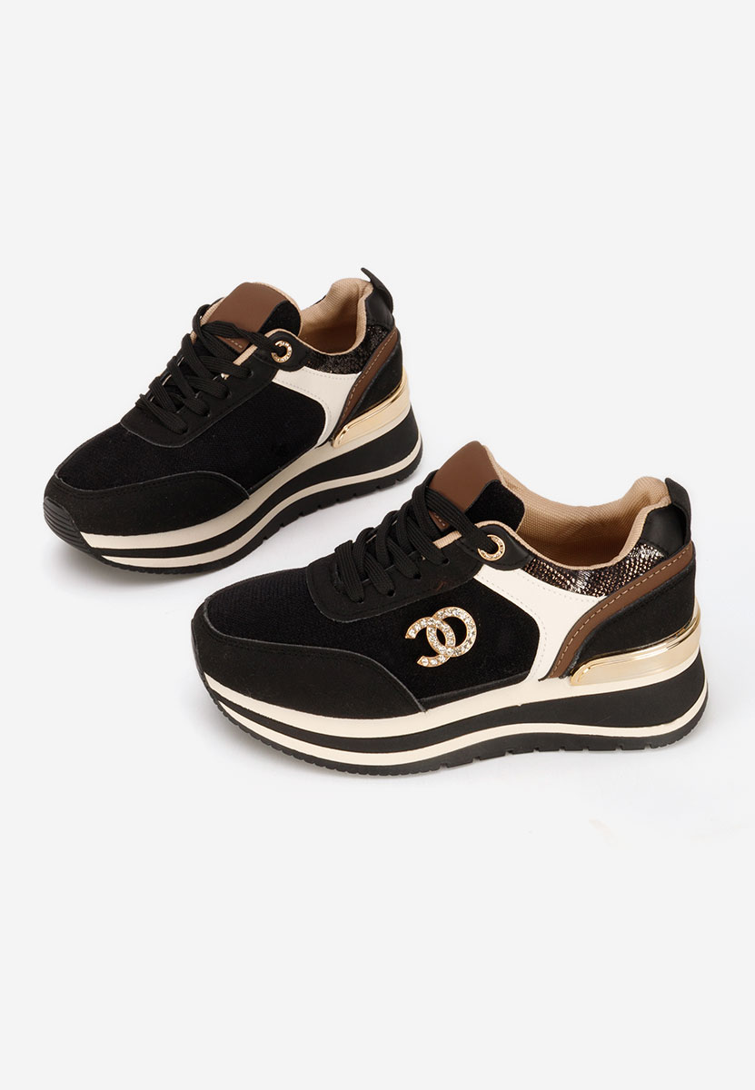Sneakers con plateau Liliza nero
