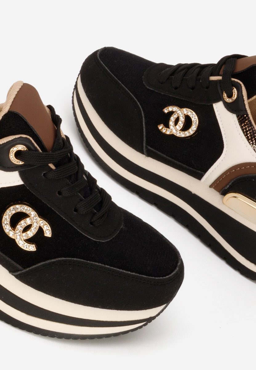 Sneakers con plateau Liliza nero