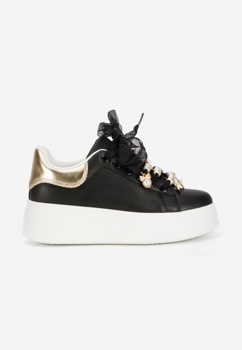 Sneakers con plateau Cellia nero