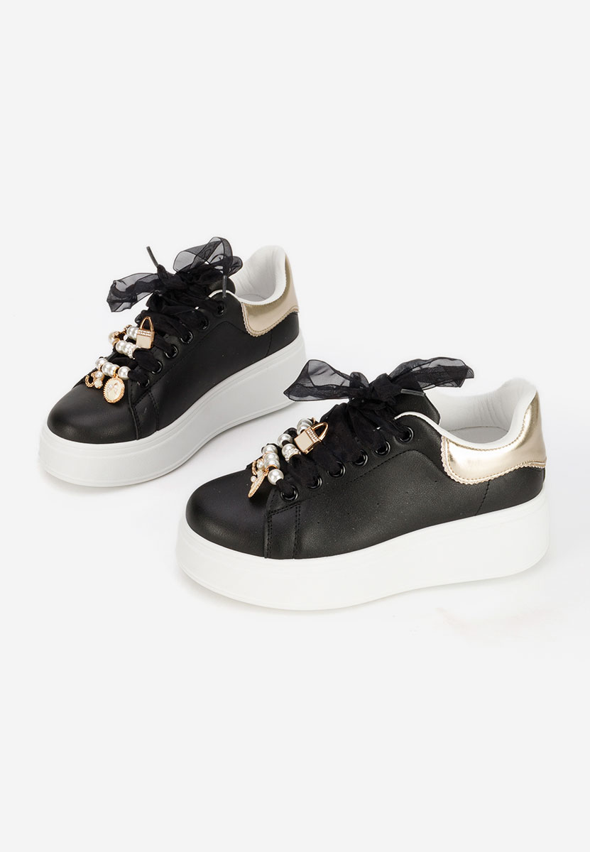 Sneakers con plateau Cellia nero