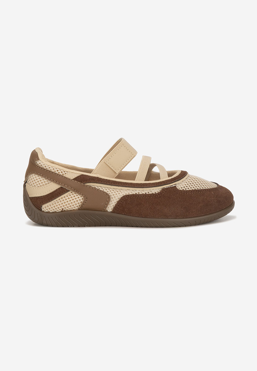 Ballerine sportive Denilia marrone