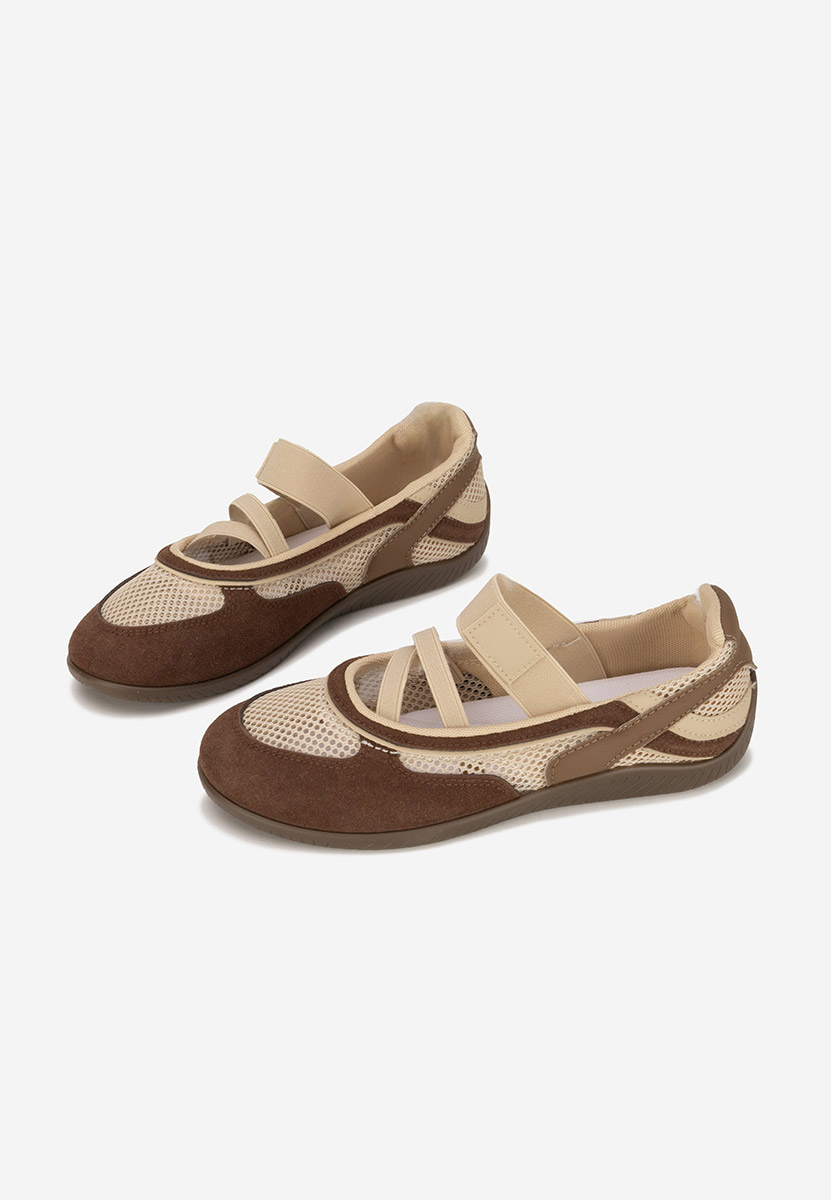 Ballerine sportive Denilia marrone