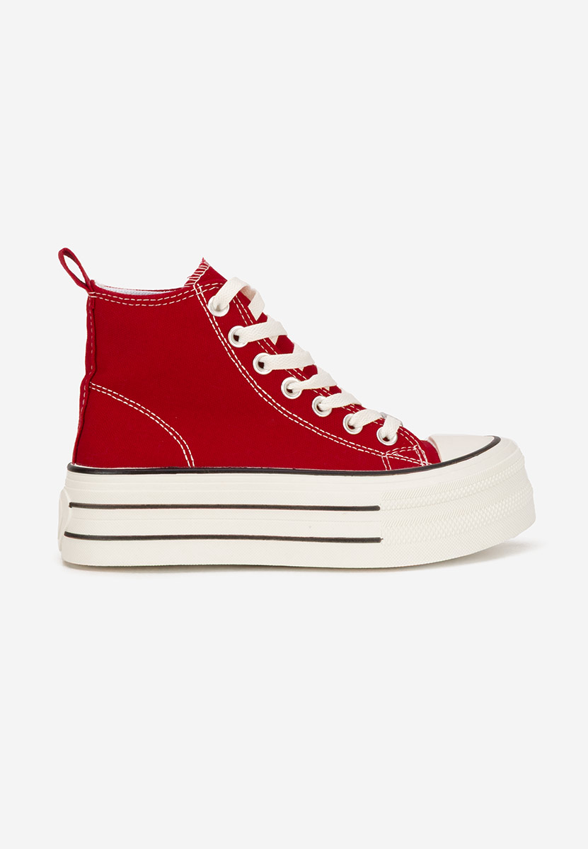 Scarpe da ginnastica con piattaforma Kimala V3 rosso