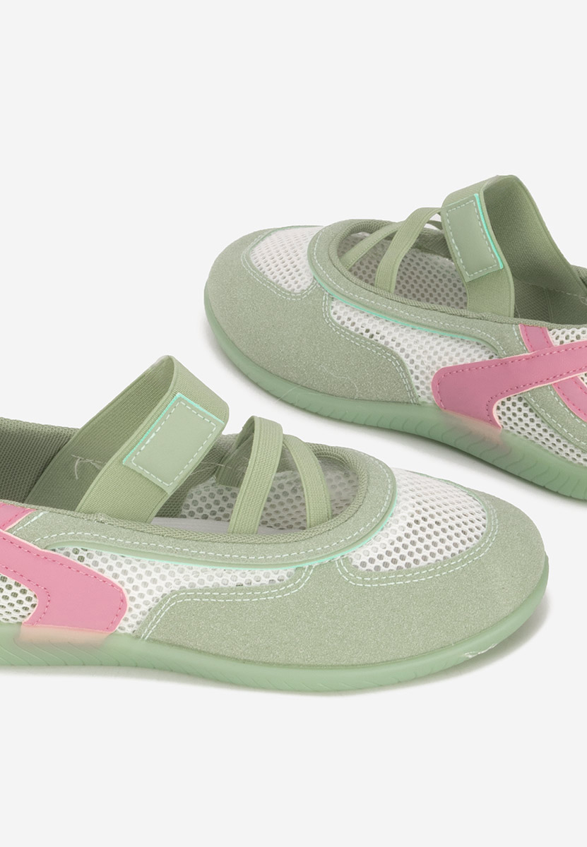 Ballerine sportive Denilia verdi