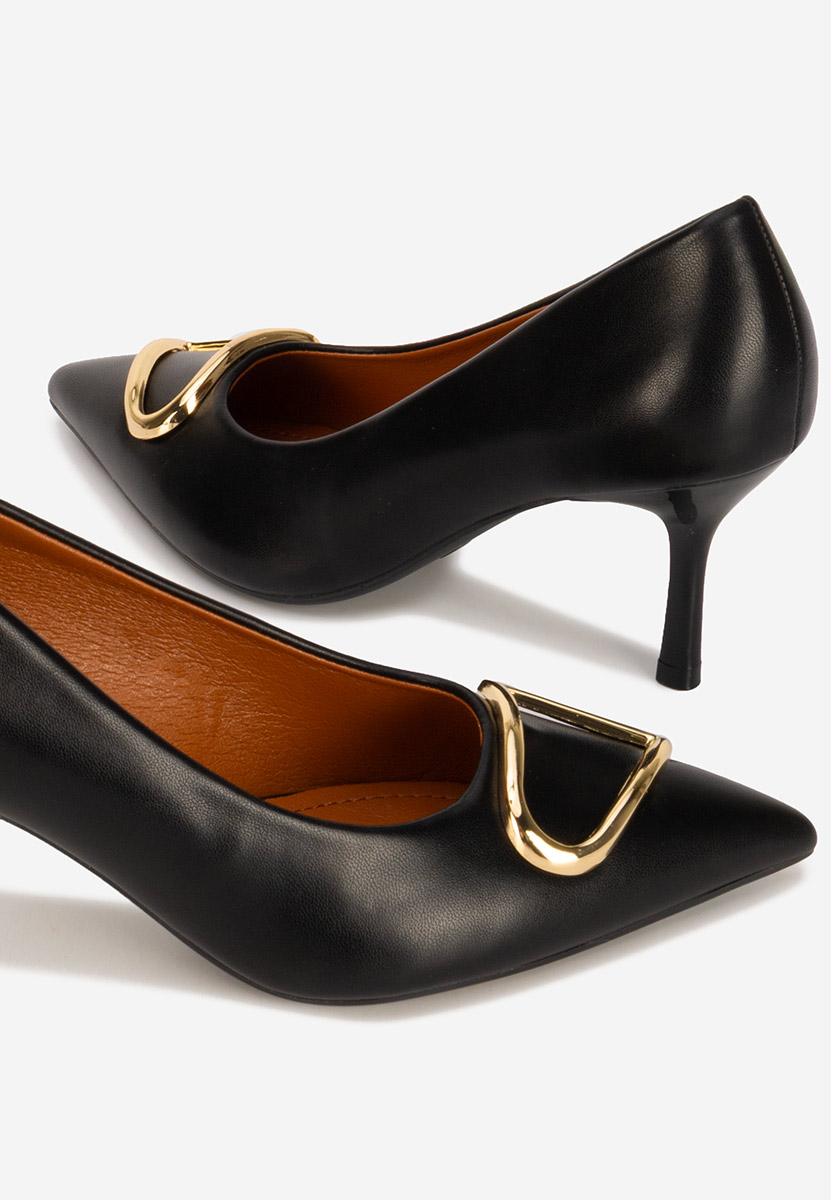 Décolleté tacco a spillo Cecinia nero