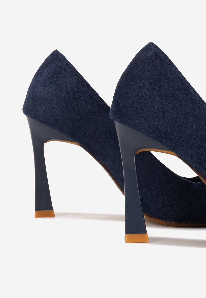 Décolleté tacco a spillo Cenia blu marine