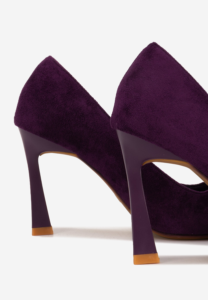 Décolleté tacco a spillo Cenia viola