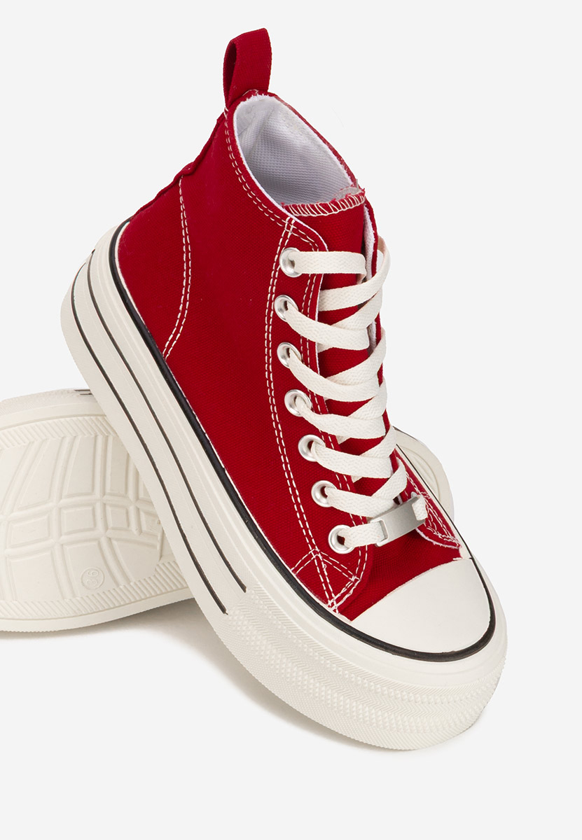 Scarpe da ginnastica con piattaforma Kimala V3 rosso