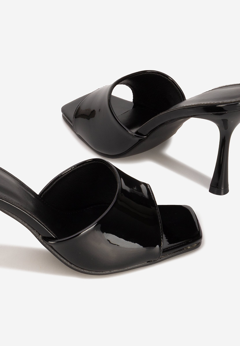 Ciabatte con tacco Eliseia nero