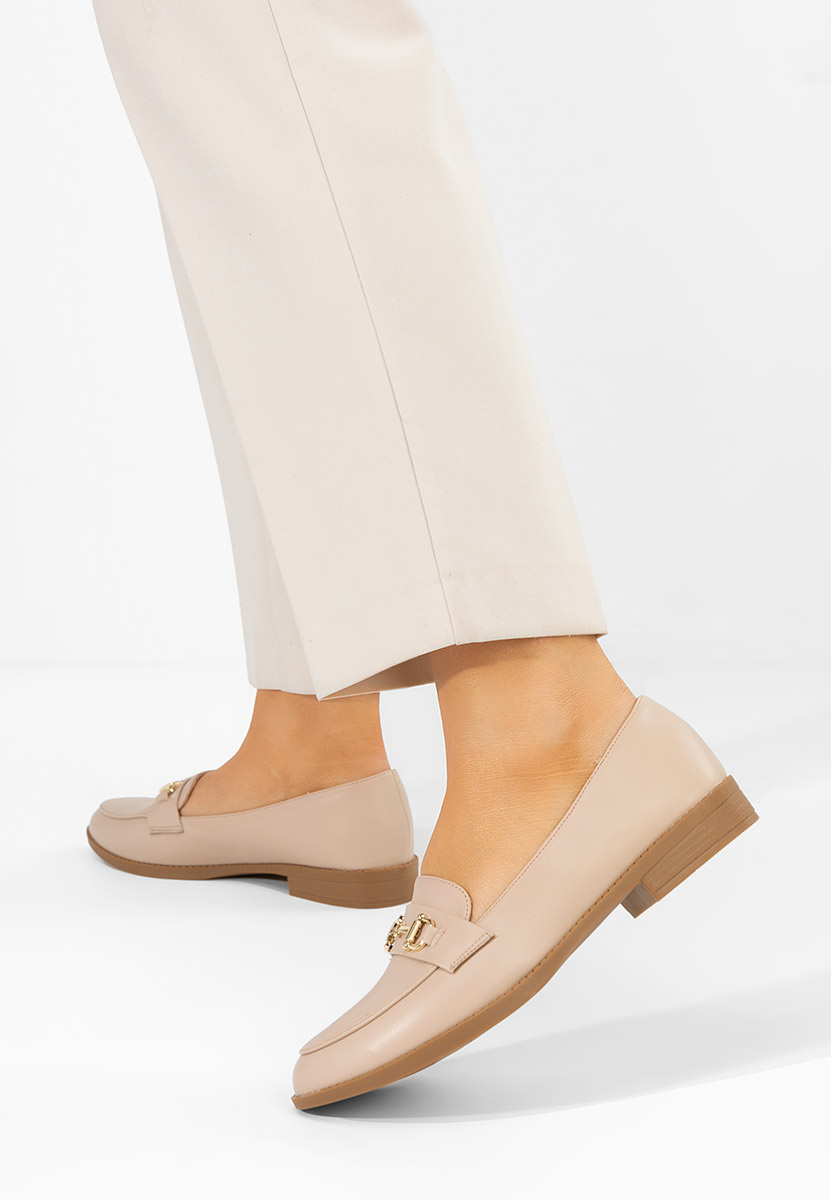 Mocassini da donna Xeniana beige