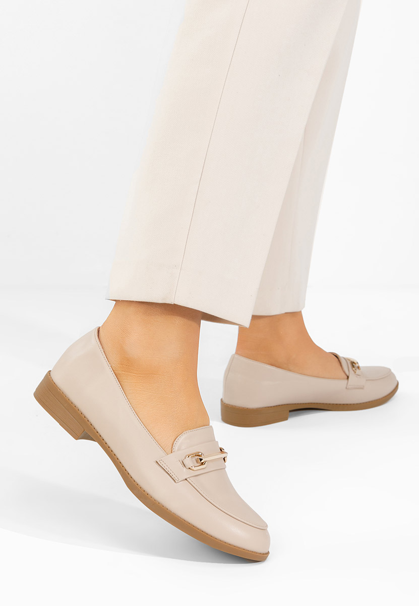 Mocassini da donna Xeniania beige