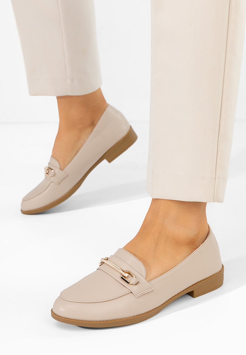 Mocassini da donna Xeniania beige