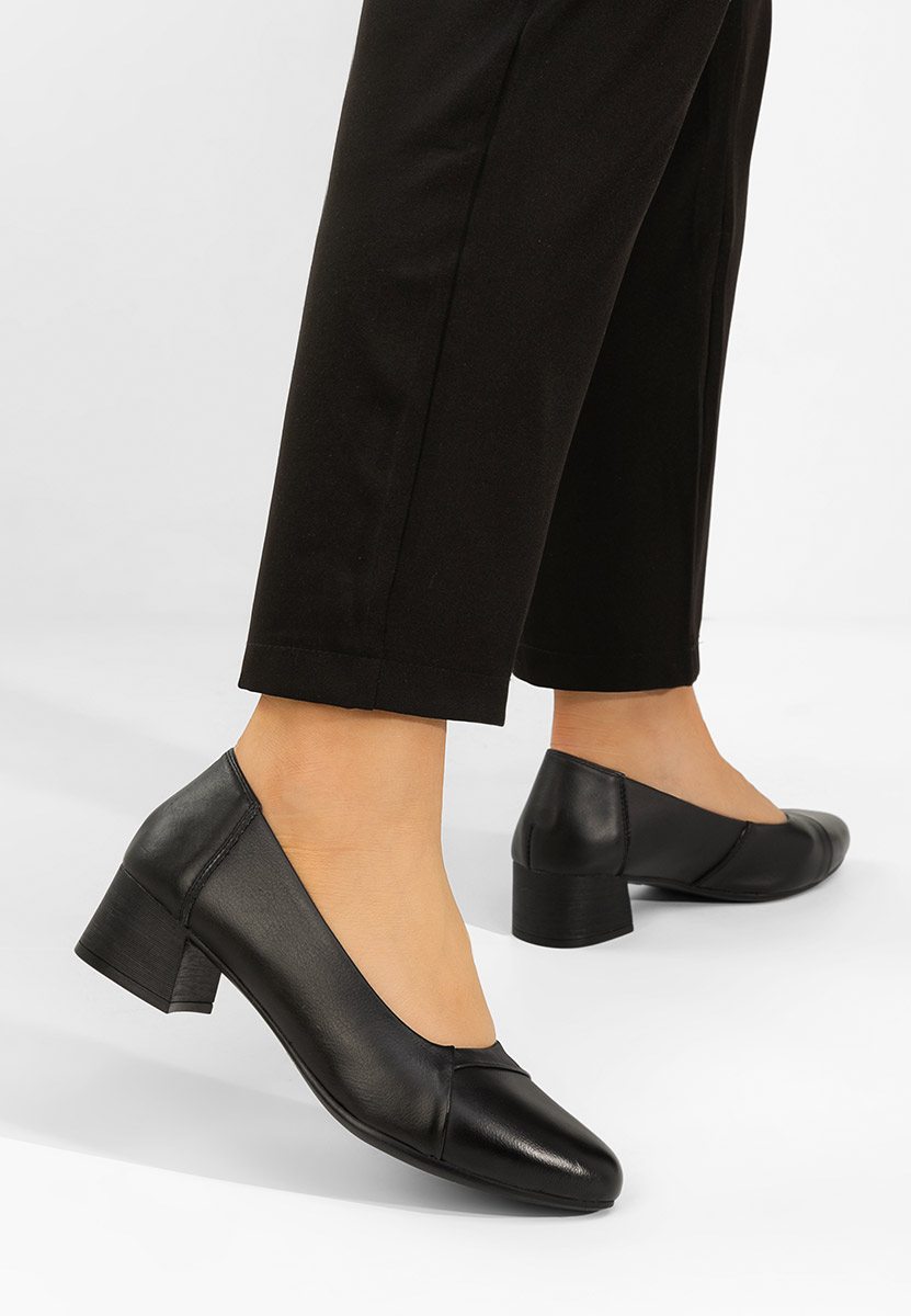 Scarpe pelle Giulieta nero