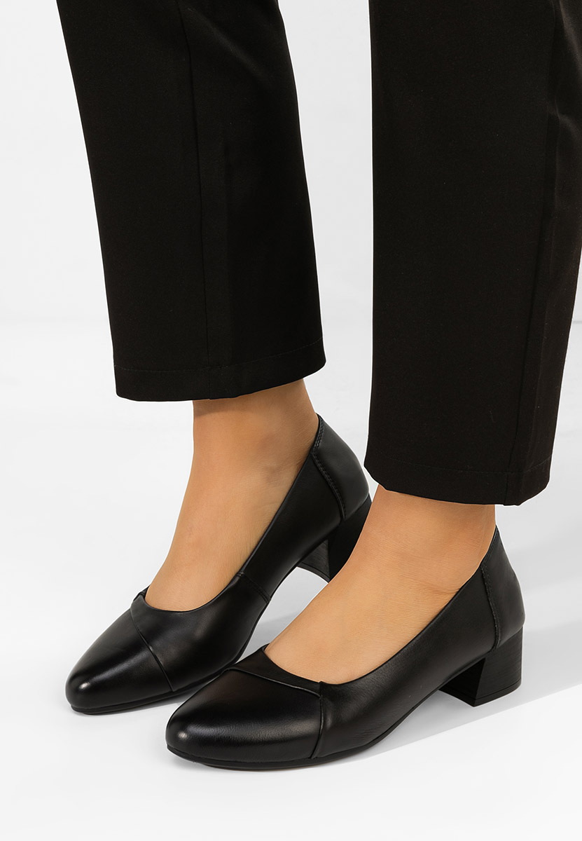 Scarpe pelle Giulieta nero