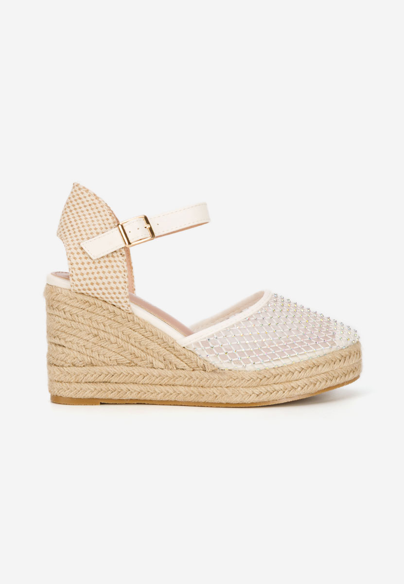 Espadrillas zeppa Racelia bianchi