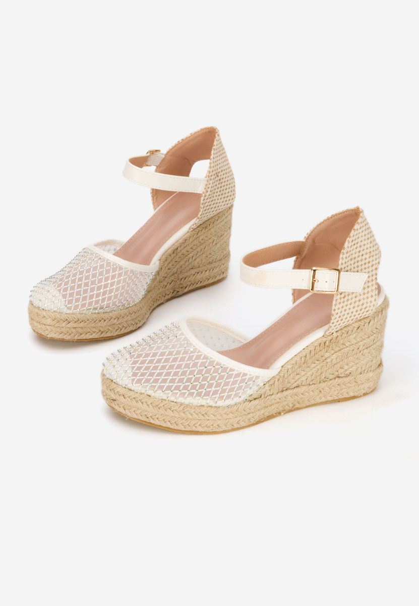 Espadrillas zeppa Racelia bianchi