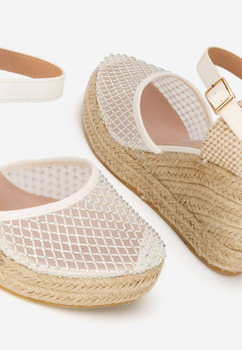 Espadrillas zeppa Racelia bianchi