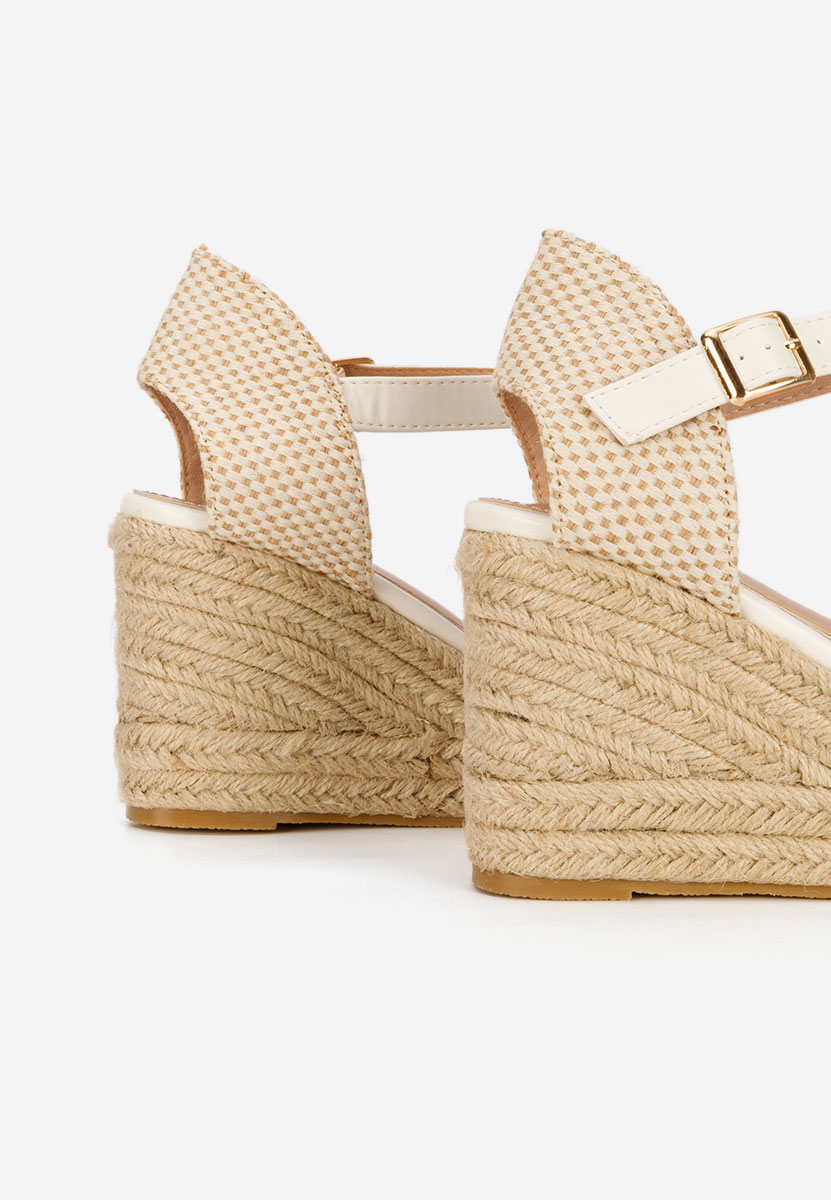 Espadrillas zeppa Racelia bianchi