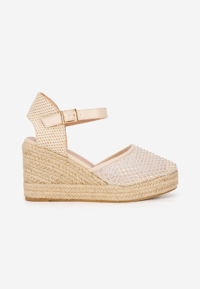 Espadrillas zeppa Racelia beige