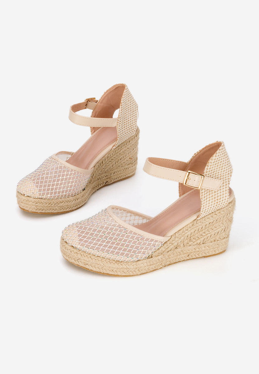 Espadrillas zeppa Racelia beige