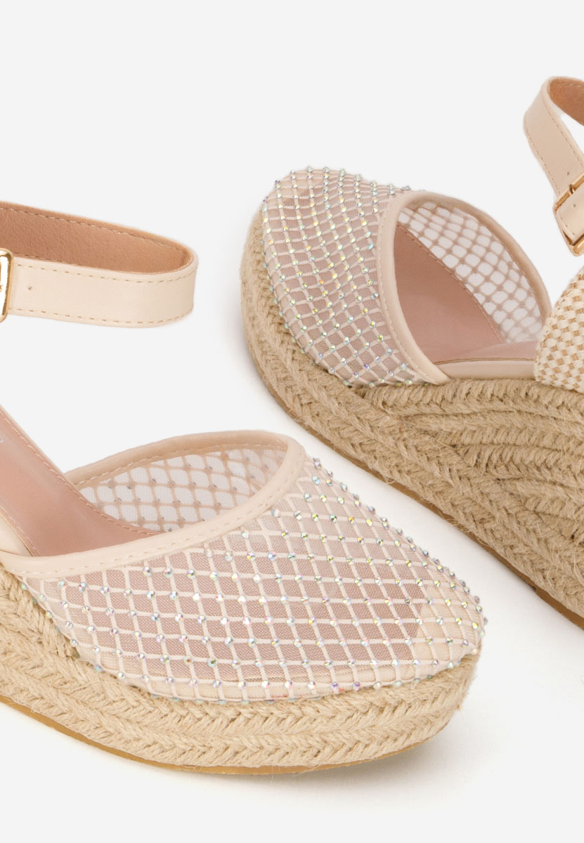 Espadrillas zeppa Racelia beige
