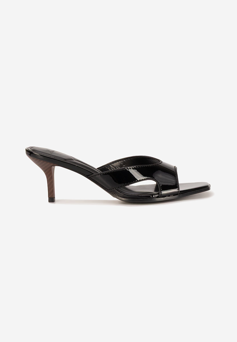 Ciabatte con tacco Zinadia nero