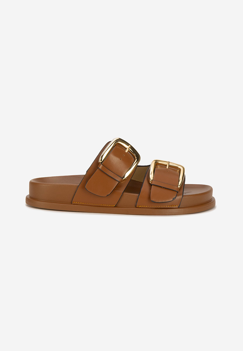 Ciabatte donna estive Teodia camel