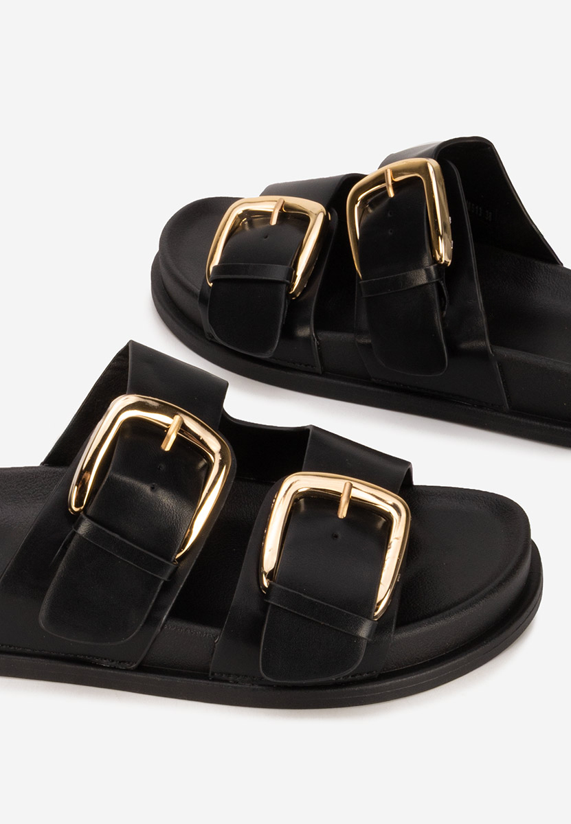 Ciabatte donna estive Teodia nero