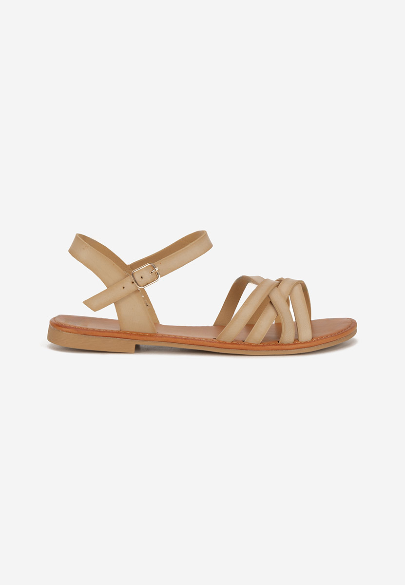 Sandali bassi Esmaya beige