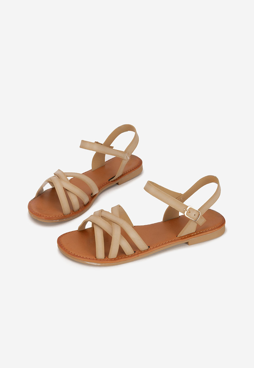 Sandali bassi Esmaya beige