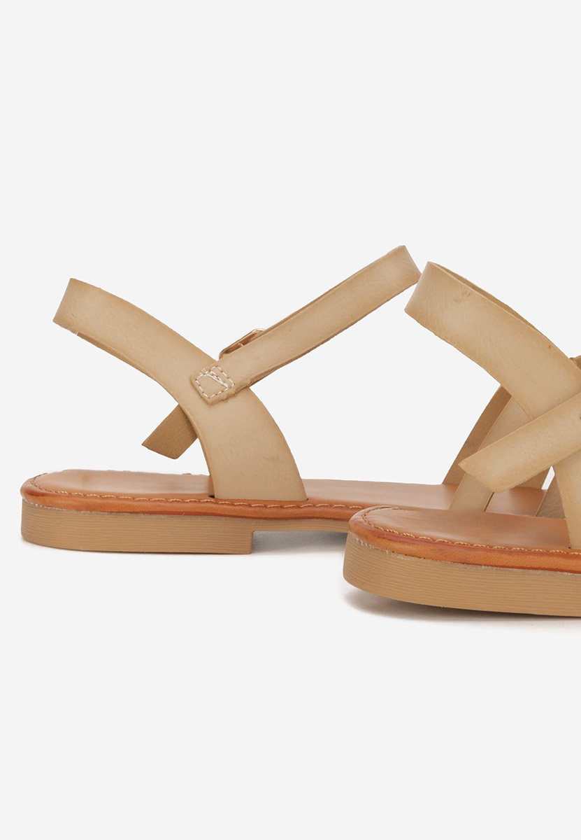 Sandali bassi Esmaya beige