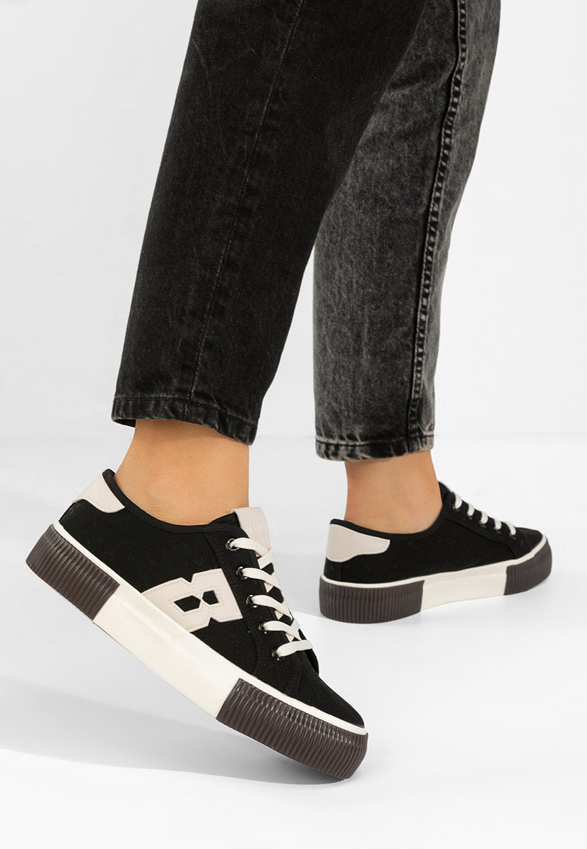 Sneakers donna Cleria nero
