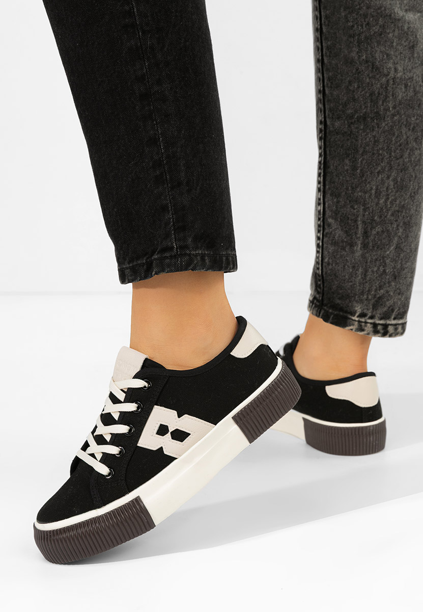 Sneakers donna Cleria nero